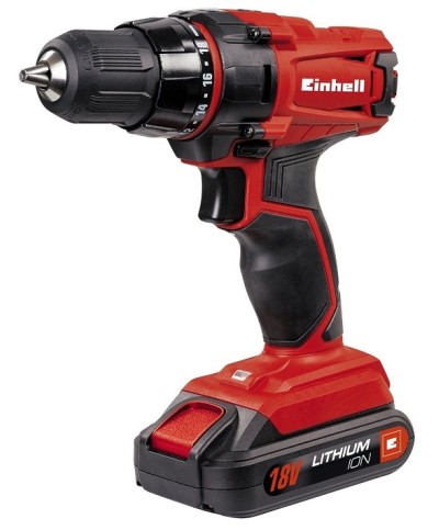 1 - Trapano avvitatore a batteria Einhell TC-CD 18-2 Li  4513846