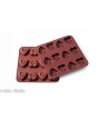 1 - SILIKOMART STAMPO SILICONE CIOCCOLATO HEARTS CUORE CUORI CIOCCOLATINI SM06