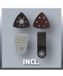 4 - Utensile multifunzione Einhell TC MG 220 + accessori 4456090