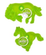 1 - SET 2 TAGLIAPASTA TAGLIA PASTA CAVALLI PASTA DI ZUCCHERO DECORO DOLCI