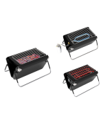 1 - DCG BQ2499 Barbecue 3 in 1 carbone gas elettrico bistecchiera