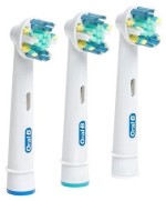 1 - ORALB SET TRE TESTINE RICAMBIO FLOSS ACTION SPAZZOLINO ELETTRICO EB 25