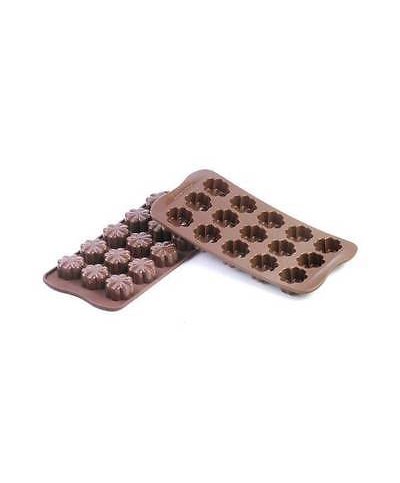 1 - SILIKOMART STAMPO SILICONE FORNO EASYCHOC FLEURY CIOCCOLATINI DOLCI SCG08