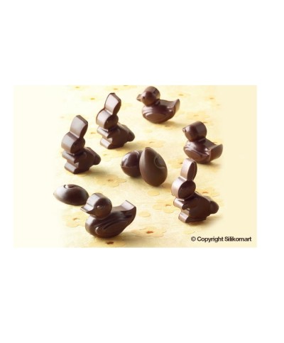 2 - Stampo cioccolatini in silicone Easter  SCG05