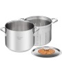 1 - Pastaiola Patrimonio Lagostina con coperchio e cestello Inox 24 cm