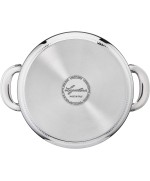 4 - Pastaiola Patrimonio Lagostina con coperchio e cestello Inox 24 cm