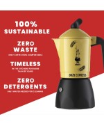5 - ORZIERA BIALETTI CAFFETTIERA D'ORZO + 2 TAZZE