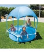 2 - Piscina fuori terra rotonda con parasole Intex 28209 Metal Frame 183x38 cm