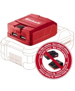 1 - Adattatore USB per batteria Einhell 4514120 Power X-Change