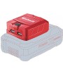 3 - Adattatore USB per batteria Einhell 4514120 Power X-Change