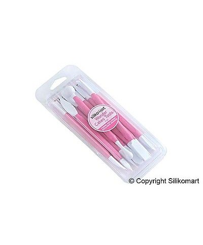 1 - SILIKOMART SET TOOLS PZ 9 ATTREZZI STRUMENTI PER DECORARE MODELLA PASTA