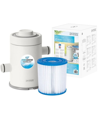 2 - Pompa filtro Intex 26602 C330 piscina easy frame