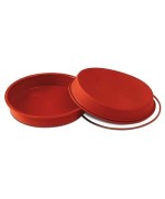 1 - SILIKOMART STAMPO DOLCI  TORTA DOLCE SILICONE TONDO 28 cm ROUND SFT 128