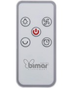 5 - Bimar ventilatore a piantana ciclonico elettronico 26cm telecomando VPC100