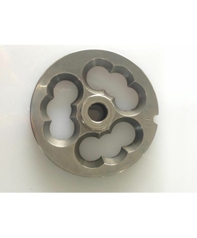 1 - Piastra per tritacarne TC 32 Reber cotiche fori a losanga acciaio 4750A1