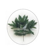 5 - Albero di Natale artificiale verde Super Folto cm 180