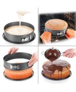 3 - Tortiera apribile Tescoma fondo antigoccia cm 20 623300