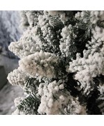 2 - Albero di Natale artificiale Tirolese Innevato cm 230