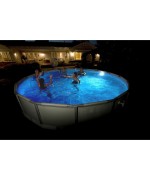 4 - Luce lampada piscina a led da parete magnetica Intex 28688