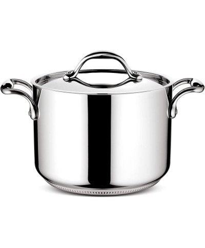 1 - Pentola 24 cm con coperchio Lagostina Accademia acciaio inox