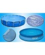 1 - INTEX  29024 TELO TERMICO PER PISCINA EASY FRAME 59956 488 CM PISCINE
