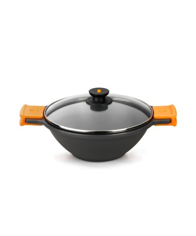 1 - Wok Pintinox Bra Efficient 28 cm + coperchio