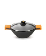 1 - Wok Pintinox Bra Efficient 28 cm + coperchio