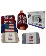 1 - Borsa acqua calda elettrica con tasca Bandiere 750964