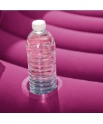 4 - Poltrona letto rotonda tonda gonfiabile lounge mirtillo Intex 68881