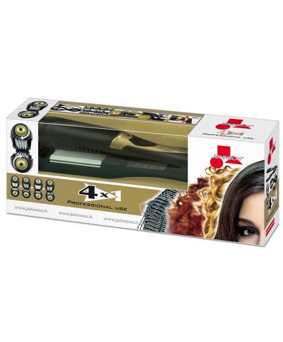 2 - Piastra per capelli 4x1 Johnson