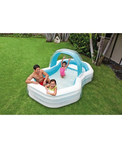 1 - Piscina Gonfiabile Family Cabana Intex 57198