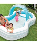 3 - Piscina Gonfiabile Family Cabana Intex 57198
