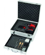 3 - Trapano avvitatore a batteria 4513822 + valigetta + 214 accessori Einhell