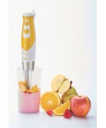 4 - ARIETE PIMMY FRULLATORE A IMMERSIONE MINI PIMER MIXER GIALLO 700W 887