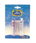 1 - Kit riparazione gonfiabili toppa con colla Intex 59632