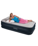 1 - MATERASSO GONFIABILE AIRBED SINGOLO CON POMPA BICOLOR T TWIN