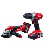 3 - Kit Trapano avvitatore + Smerigliatrice angolare + 2 batterie 4257211