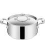1 - Casseruola 24 cm con coperchio Lagostina Accademia acciaio inox