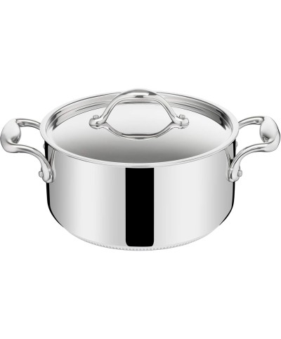 1 - Casseruola 24 cm con coperchio Lagostina Accademia acciaio inox