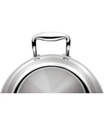 3 - Casseruola 24 cm con coperchio Lagostina Accademia acciaio inox