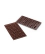 1 - Stampo choco ABC cioccoltini numeri e alfabeto Silikomart SF169