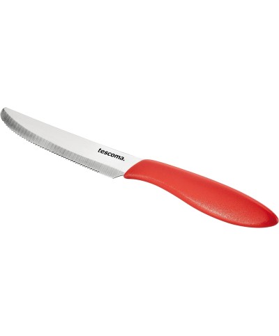 2 - Tescoma set 6 coltelli da tavola Presto 12 cm rosso 863054.20