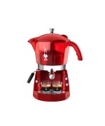 1 - Macchina caffè Bialetti Mokona Rossa Trasparente CF40