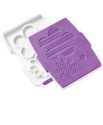 1 - WILTON SET TAGLIA E STAMPA STAMPO FONDENTE FANTASIA FIORI DEORARE DOLCI