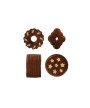 2 - SILIKOMART STAMPO SILICONE FORNO EASYCHOC BISCUITS CIOCCOLATINI SCG25
