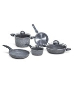 4 - Batteria 8 pezzi Petravera plus Aeternum