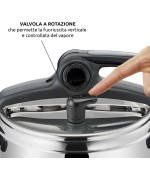 3 - Pentola a pressione Mia 3,5 Litri Lagostina LagoEasyup
