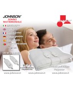 2 - Scaldaletto elettrico matrimoniale scaldasonno Johnson Sonno