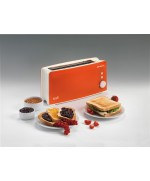 3 - ARIETE TOSTAPANE TOSTA LONG SLOT TOSTER GRIGLIA EXTRA LARGE ARANCIO 127