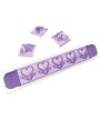 1 - WILTON SET 19 STAMPI IMPRIMI DECORI DECORA CUORI PER BORDI DOLCI TORTA